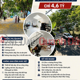 Bán nhà tái định cư đất lành vĩnh thái nha trang. Nhà đổ 2 mê, đường nhựa 13m _0
