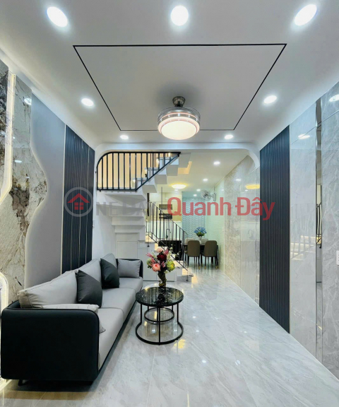 Beautiful, newly built house, direct owner, near Lotte Mart, Ward 16, Go Vap District, Ho Chi Minh City. _0