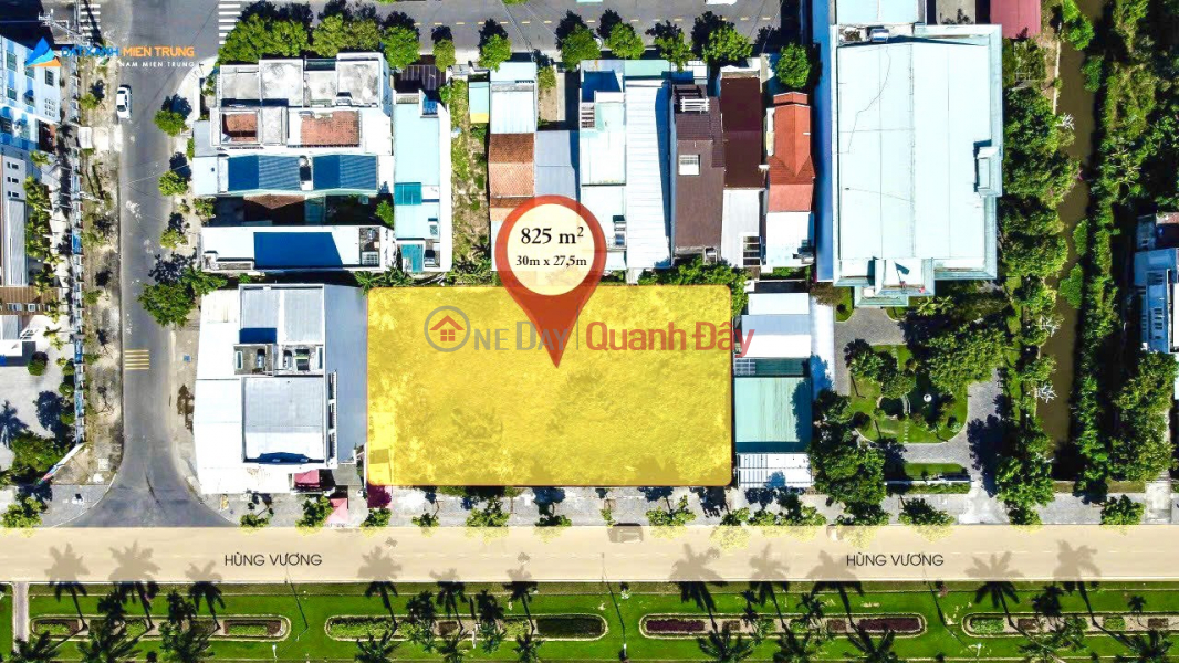 Tam Ky city - golden land frontage on Hung Vuong street - 3 adjacent lots - suitable for business and investment Sales Listings