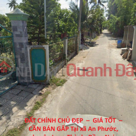 BEAUTIFUL OWNER'S LAND - GOOD PRICE - URGENTLY FOR SALE In An Phuoc commune, Long Thanh district, Dong Nai _0