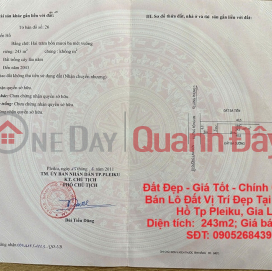 Beautiful Land - Good Price - Owner Needs to Sell a Plot of Land in a Beautiful Location in Bien Ho Commune, Pleiku City, Gia Lai _0