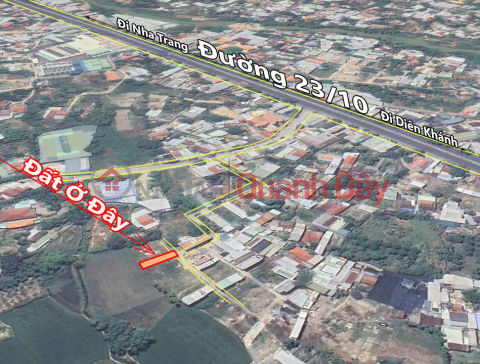 Land for sale in Vinh Thanh Nha Trang along October 23 street, price 11.5 million\/m2 _0