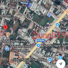 Plot of land 5x45=225m2, 100% residential land, opposite My Hanh commune administrative center _0