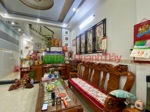 2-STOREY HOUSE IN PHU LAM B RESIDENTIAL AREA - FOOD AREA - CARS PARKING INSIDE THE HOUSE - HAVE SIDEWALK - WIDTH 4.2x25 - FREE FURNITURE _0