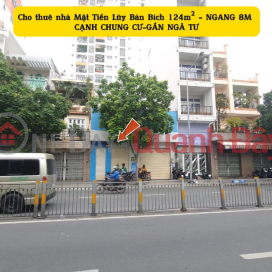 House for rent on Luỹ Bán Bích street, 128m² - 8m frontage - next to apartment building _0