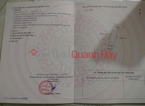 CHÍNH CHỦ BÁN ĐẤT GẦN CHỢ BÀNG LA – 61.2M² – NGÕ 4M Ô TÔ – GIÁ CHỈ 7XX TRIỆU ZALO 0567 222 555 _0