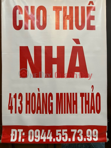 Chính chủ cần cho thuê nhà ở mặt đường Hoàng Minh Thảo, Lê Chân, Hải Phòng Niêm yết cho thuê