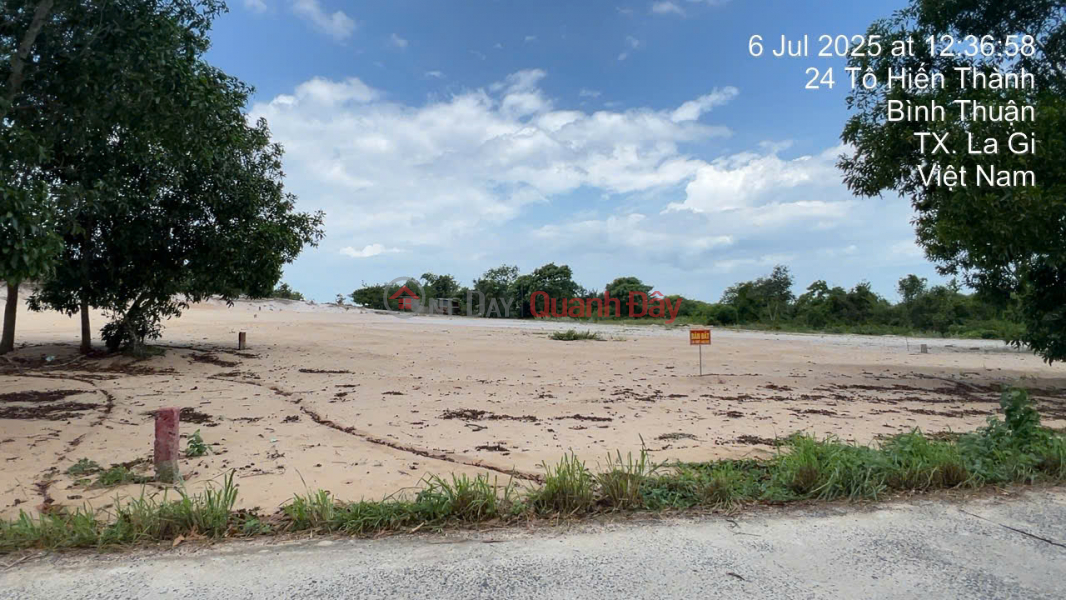 BEAUTIFUL LAND - GOOD PRICE - NEED TO SELL LAND LOT ON To Hien Thanh Street, Tan Hai Commune, LaGi Town, Binh Thuan | Vietnam, Sales đ 4.6 Billion