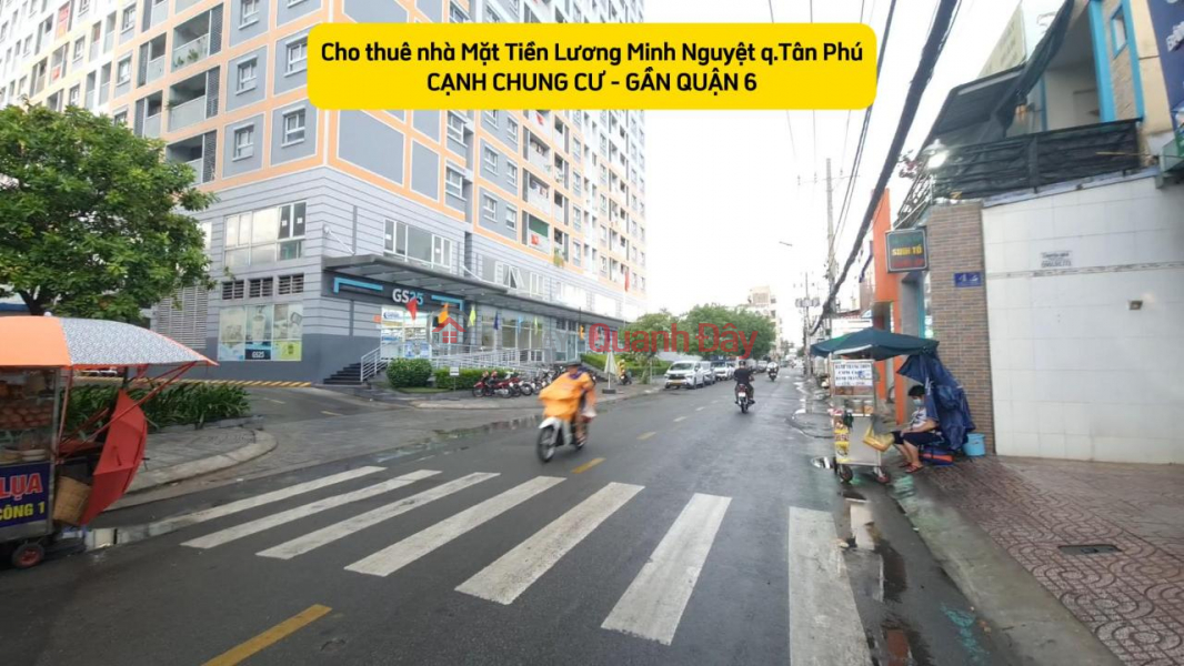 House for rent on Luong Minh Nguyet street, 100m², 1 floor - NEXT TO APARTMENT BUILDING Rental Listings