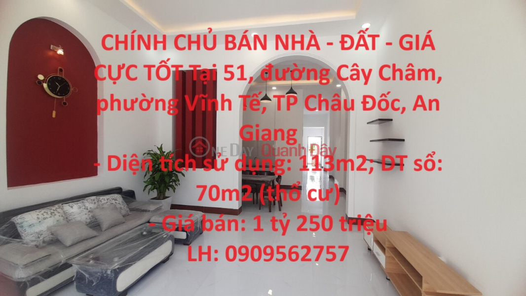 OWNERS SELL HOUSE - LAND - EXTREMELY GOOD PRICE In Chau Doc City - An Giang Sales Listings