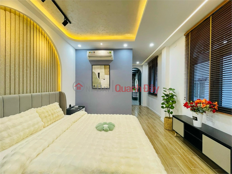 ₫ 6.6 Billion | Beautiful cheap house Nguyen Tu Gian, Go Vap - HXH, 5 floors fully furnished, 6.6 billion