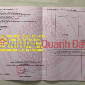BEAUTIFUL HOUSE - GOOD PRICE - Owner Needs to Sell Garden House in Tan Binh Commune, Vinh Cuu District, Dong Nai Province. _0