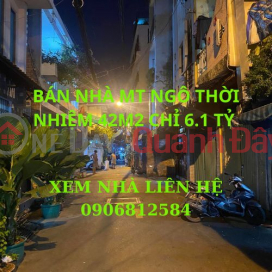 PHU NHUAN-NGO CASH HOUSE FOR SALE 42M2 ONLY 6.1 BILLION. _0