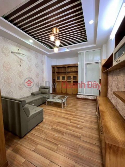 Selling corner apartment 2mt, car alley, Phan Van Tri, p5.DT 8x8m.2 floors. price 7ty2 TL _0