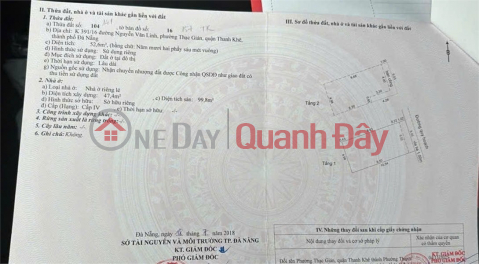 NHÀ ĐẸP- GIÁ TỐT CHÍNH CHỦ CẦN BÁN NHANH CĂN NHÀ tại quận Thanh Khê, TP Đà Nẵng _0