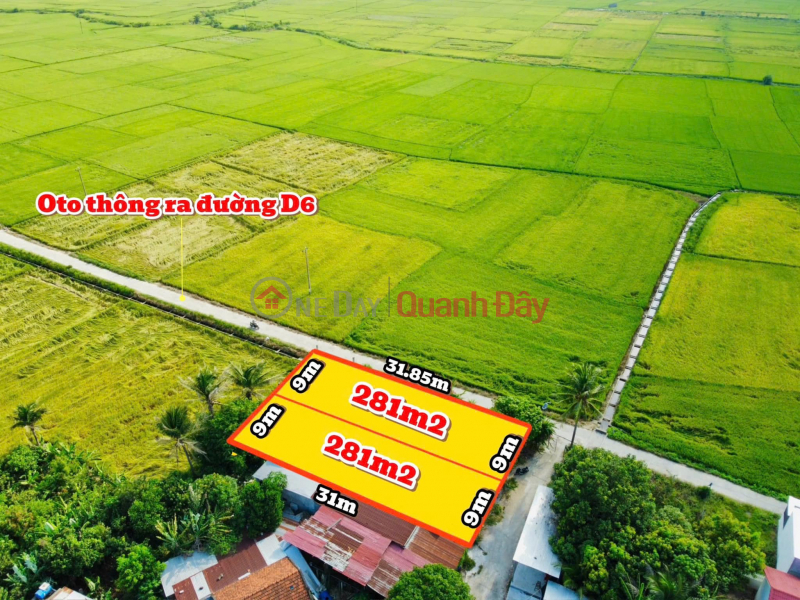 Selling super product with beautiful rice field view in Dien Lac, right in the administrative center of Dien Khanh. Sales Listings