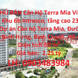 CHÍNH CHỦ BÁN Căn Hộ Terra Mia View Sông Ông Lớn Khu 6b Intresco, tầng cao 23 block A _0