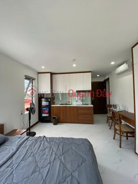 (Extremely rare) Newly opened 25m2 Studio apartment in lane 57 Me Tri Ha - Can accommodate many people - Receive electric car _0