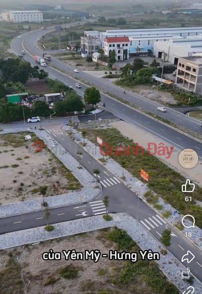 đ 8.46 Billion BEAUTIFUL LAND - GOOD PRICE - Need to Sell Quickly Corner Lot in Prime Location in Yen Hoa, Yen My, Hung Yen