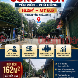 A RARE AND PRIME PLOT OF LAND – LOCATED IN THE CENTER OF CONG THON, YEN VIEN, GIA LAM _0
