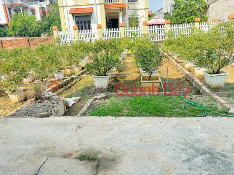 Land for sale in Trung Hau Doai Village, Tien Phong, Me Linh - Red book with owner, prime location _0