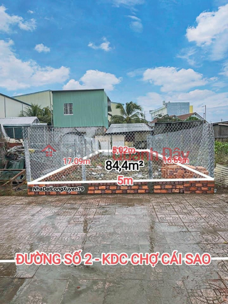 FOR SALE ROAD BACKGROUND 2, CHAI SAO, MY THI P., LONG XUAN CITY Sales Listings