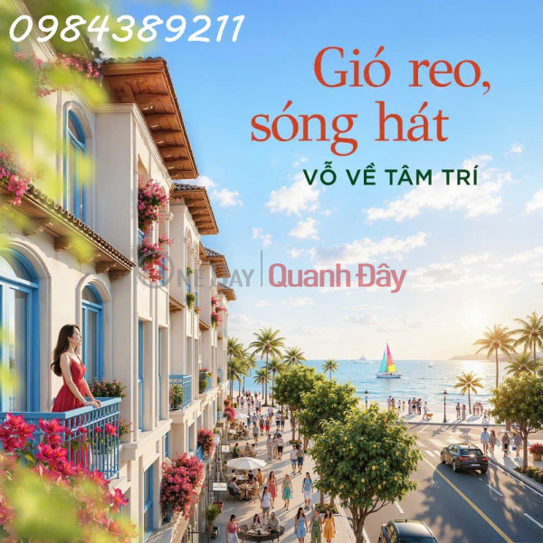 đ 10,53 tỷ, Bán biệt thự Đảo Ngọc, View Biển - Vinhomes Hải Vân Bay - Sổ Đỏ Lâu Dài, giá CĐT