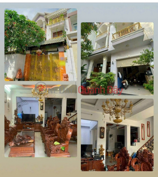 Villa in 8m alley, Bo Bao Tan Thang, right at Son Ky market, area 8.5x18m, 3 floors Sales Listings