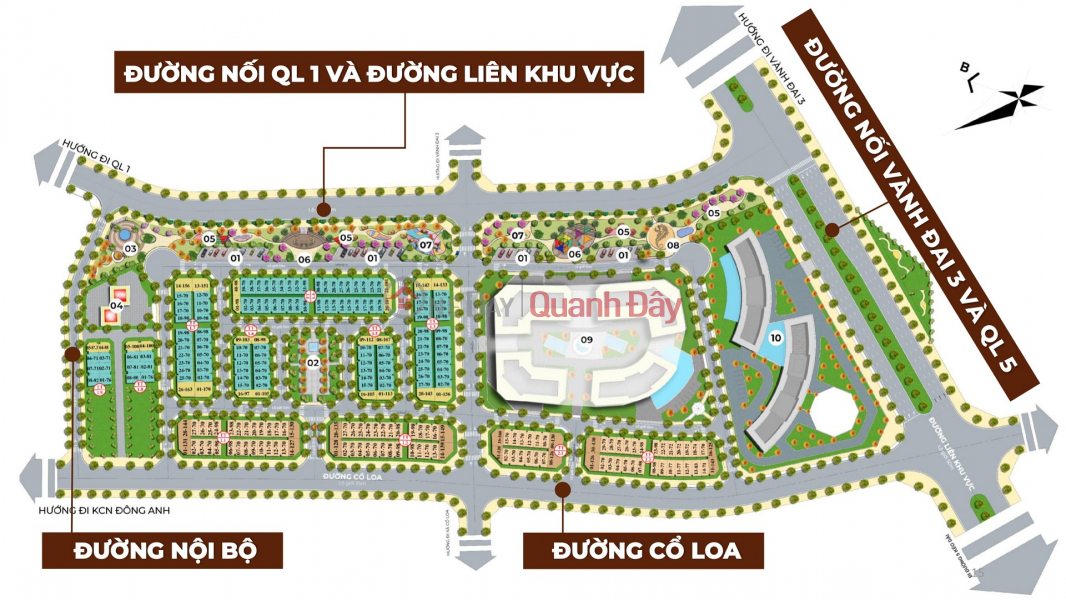 đ 13 Billion | ADJACENT TO CALYX 319 PROJECT MINISTRY OF DEFENSE - LUXURY LIVING AREA