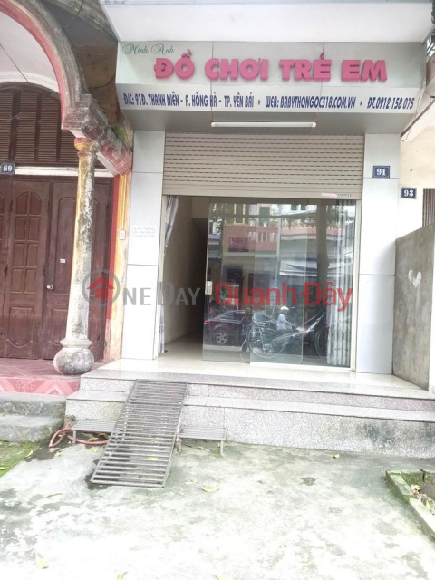 The owner needs to quickly rent a house with 2 facades at House No. 91 Thanh Nien Street - Hong Ha Ward - Yen Bai City _0