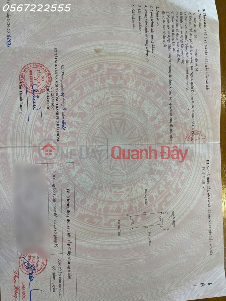 CHÍNH CHỦ GỬI BÁN LÔ ĐẤT VÙNG LÕI HẢI PHONG – SÁT VINHOMES DƯƠNG KINH – GIÁ 1.X TỶ-ZALO: 0567 222 555 | Việt Nam Bán đ 1,45 tỷ