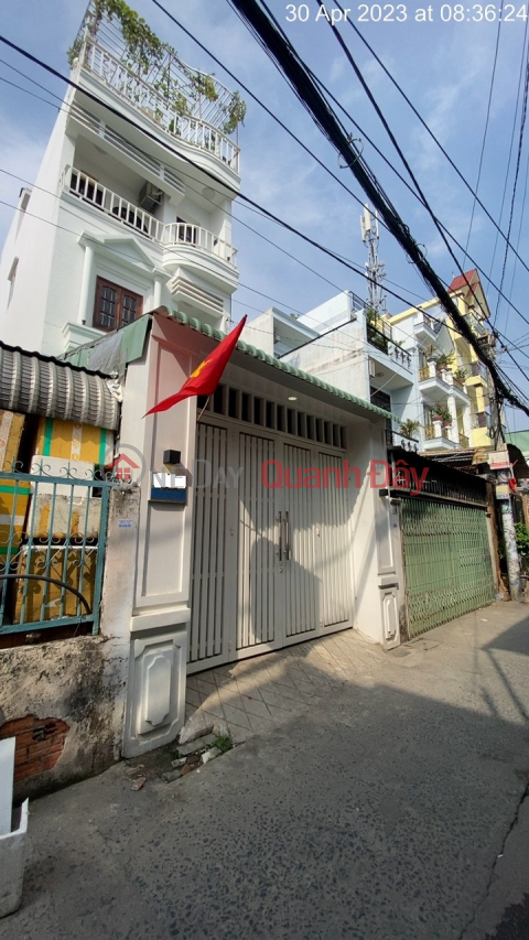 House for sale with 4 floors, 90m2, Dong Hung Thuan 02, District 12, 6 billion VND _0