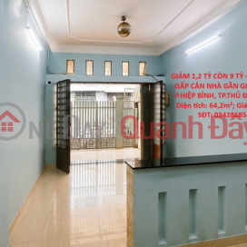 PRICE REDUCED BY 1.2 BILLION TO 9 BILLION VND – URGENT SALE OF A HOUSE NEAR GIGAMALL, HIEP BINH WARD, THU DUC CITY, HO CHI MINH CITY _0