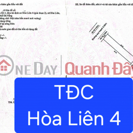 Land for sale in Hoa Lien 4 resettlement area - Area 140m2 - Investment price _0