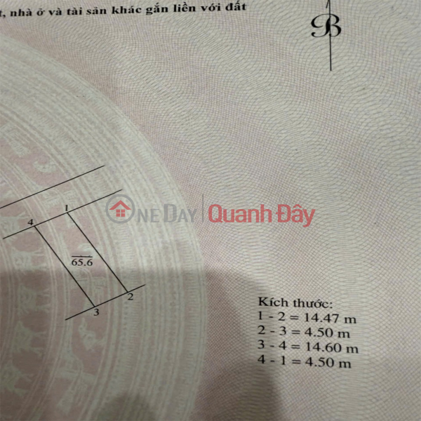 66.6m2 mt rộng đường ô tô 7 chỗ thông tại Kiêu Kỵ, Gia Lâm, Hà Nội. 5 tỷ x tiểu học. Niêm yết bán