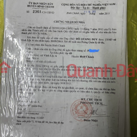 HOT HOT HOT - NEED TO SELL QUICKLY A HOUSE IN THE ALLEY AT Quach Dieu Street, Vinh Loc A Commune, Binh Chanh, HCM _0