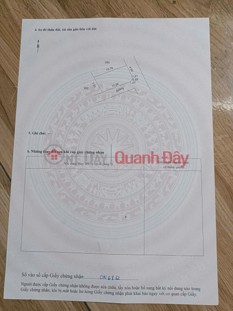 OWNER SELLING LAND WITH 2 FRONTAGES - GOOD PRICE in QUAN TRACH, LIEN NGHIA - VAN GIANG - HUNG YEN _0
