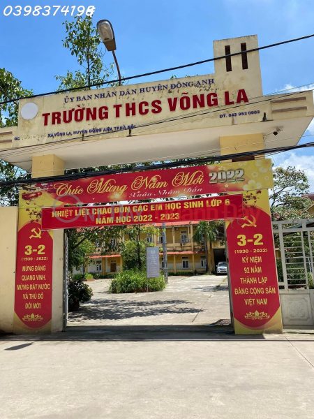 Đất Võng La, Đông Anh mặt đường nhựa liên thôn vị trí đắc địa giá tốt | Việt Nam, Bán, đ 39 triệu