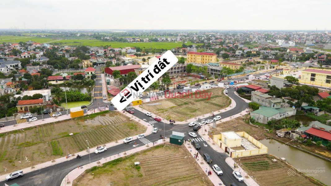 Corner lot for sale on the main street of Quynh My residential area Sales Listings