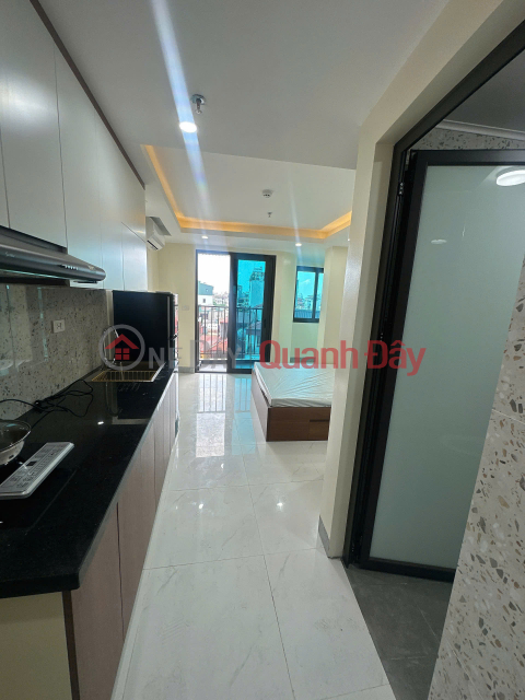 (Cực Hiếm) Căn hộ Studio cao cấp 30m2 mới khai trương tại Khâm Thiên - Máy giặt riêng-Nhận xe điện _0