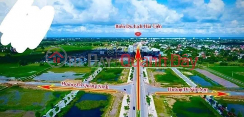 Land for sale at 33 Hoang Ngoc, Hai Tien tourist gateway, located right on the coastal road _0