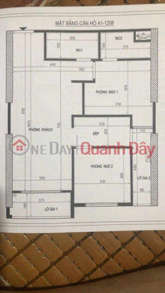 đ 5,55 tỷ Bán gấp căn hộ 74m2 - CC Phương Đông Green Park số 1 Trần Thủ Độ, Hoàng Liệt