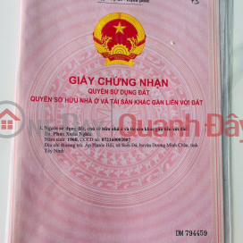 ĐẤT ĐẸP- GIÁ TỐT- CẦN BÁN NHANH ĐẤT tại Xã Suối Đá, Dương Minh Châu, Tây Ninh _0