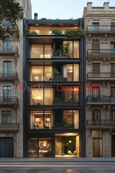 House for sale 7 floors, elevator, Quoc Tu Giam, car free, business, near lake, comfortable living, over 20 billion Sales Listings