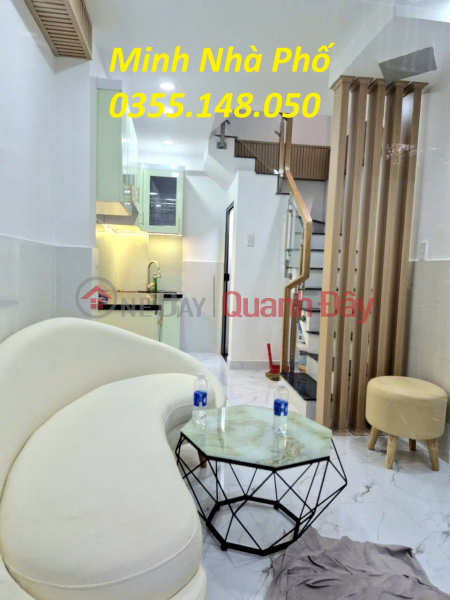 Property Search Vietnam | OneDay | Residential | Sales Listings House for sale in Le Van Duyet car alley, 4 floors, adjacent to District 1, only slightly more than 3 billion