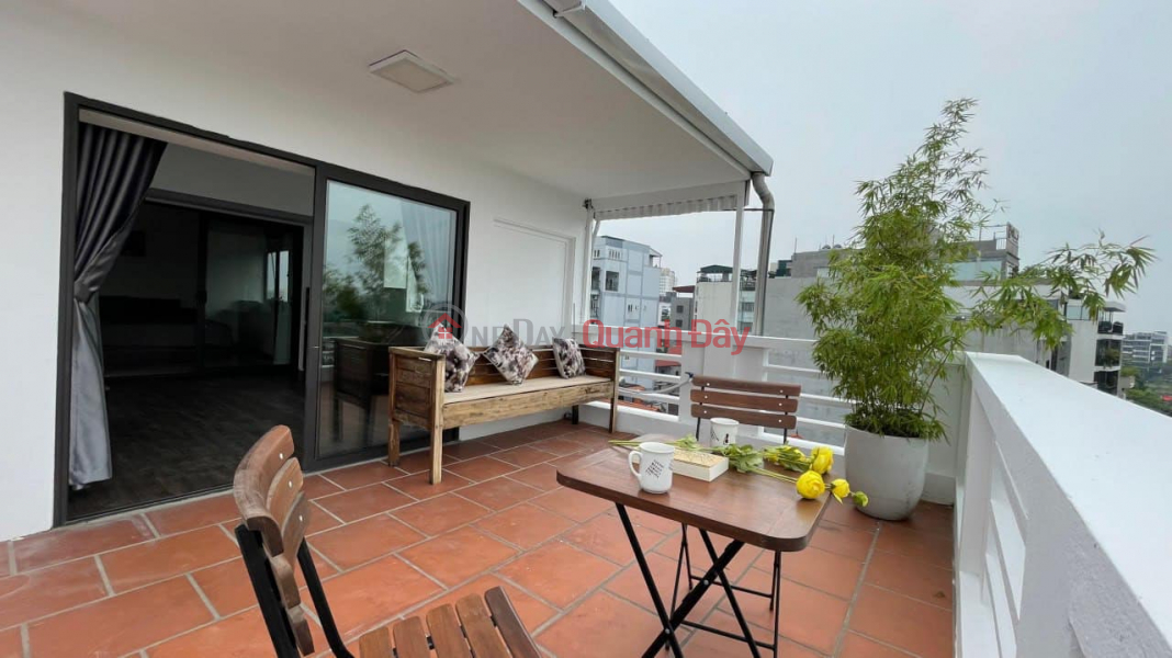 1N1K apartment with garden, 90m2, fully furnished, Trinh Cong Son street, West Lake view Vietnam, Rental, đ 14 Million/ month