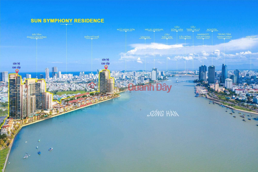 Property Search Vietnam | OneDay | Residential | Sales Listings, 2-bedroom high-rise apartment + Sun Symphony Residence Da Nang