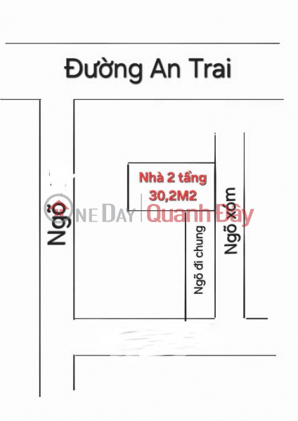 Nhỉnh 4 tỷ, có nhà 2.5 tầng ở Vân Canh, gần chợ Vân Canh, giáp đường Trịnh Văn Bô Niêm yết bán