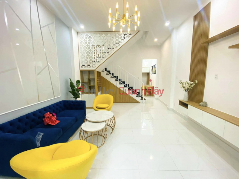 (Cheaper than a masterpiece) 3-storey house, street (10.5m) Tran Huan, Ward Khue Trung, Cam Le district, price only 4.7 billion Sales Listings