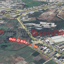 Land for sale in Phuoc Dong Nha Trang, Phuoc Ha resettlement area, corner lot, 2 road frontages _0